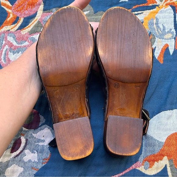 CORDANI Winnie black suede peep toe heel - Size 39/US 9 - Picture 6 of 8